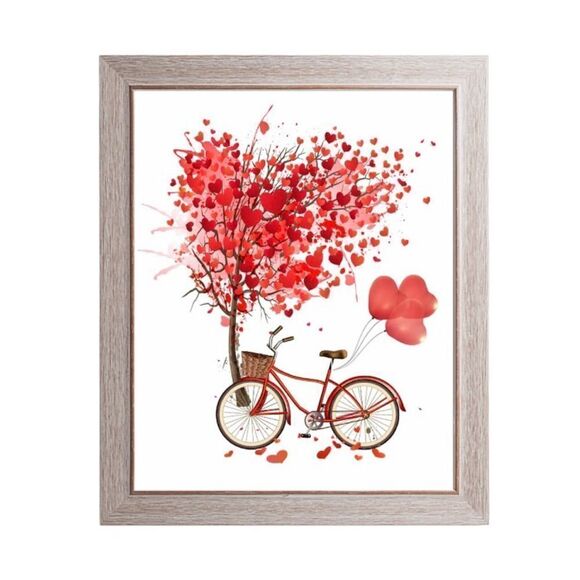 Love Tree & Bicycle ❤️ Print - Picture 1 of 3